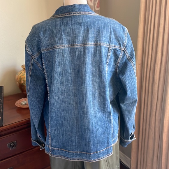 Vintage jean jacket. Coldwater Creek. - Picture 3 of 7